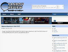 Tablet Screenshot of fanboyreview.net